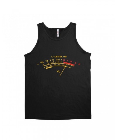 Music Life Unisex Tank Top | VU Audio Meter Shirt $10.99 Shirts