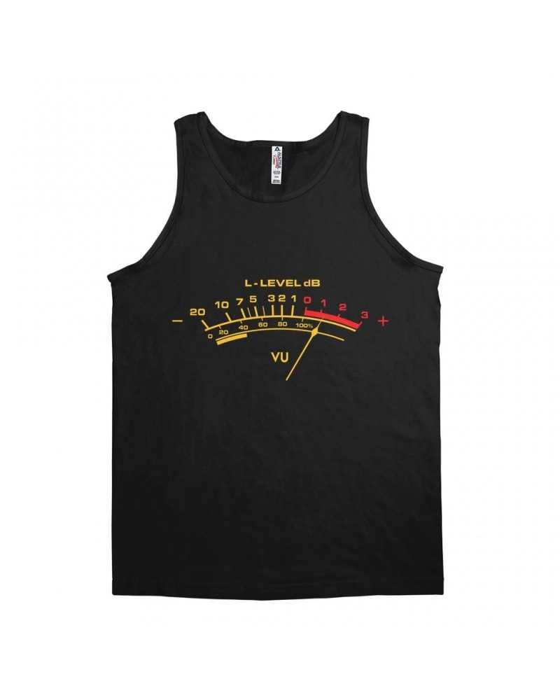 Music Life Unisex Tank Top | VU Audio Meter Shirt $10.99 Shirts