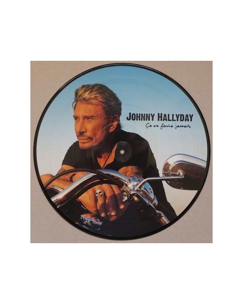 Johnny Hallyday CA NE FINIRA JAMAIS Vinyl Record $15.39 Vinyl