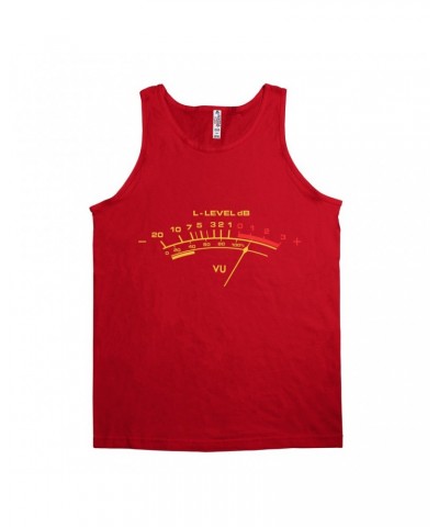 Music Life Unisex Tank Top | VU Audio Meter Shirt $10.99 Shirts