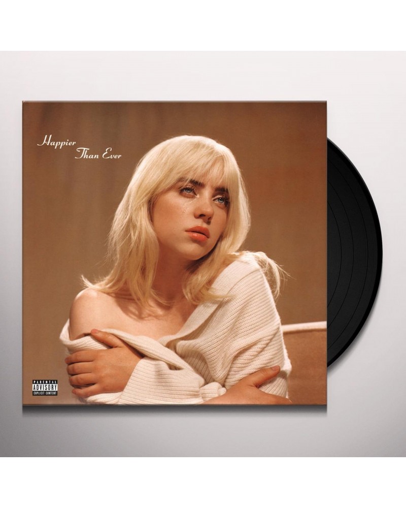 Billie Eilish HAPPIER THAN EVER (X) (DEEP BROWN VINYL/2LP) Vinyl Record $6.82 Vinyl