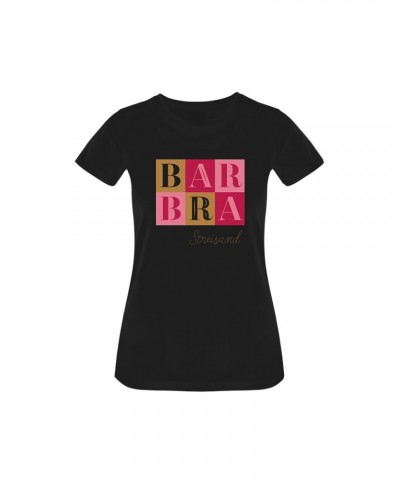 Barbra Streisand BARBRA Blocks T-Shirt $6.44 Shirts