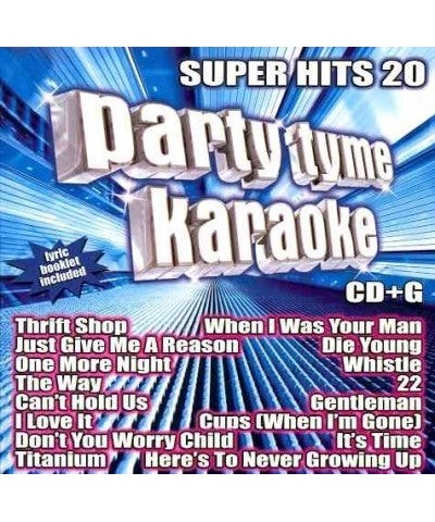 Party Tyme Karaoke Super Hits 20 (16-song CD+G) CD $15.05 CD