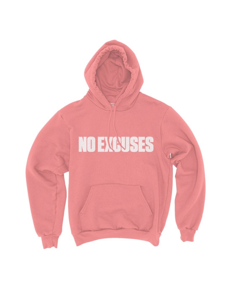 Meghan Trainor No Excuses Pullover Hoodie (Coral) $13.05 Sweatshirts