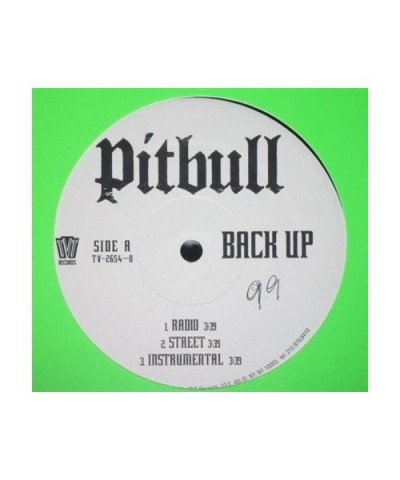 Pitbull Back up/dammit man Vinyl Record $4.90 Vinyl