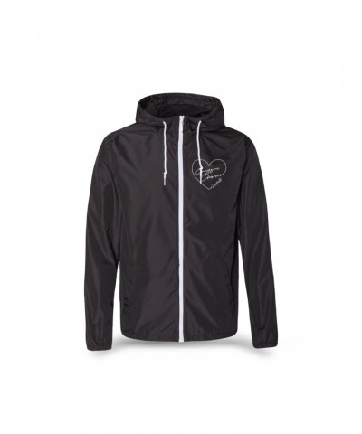 Greyson Chance GC Heart Windbreaker (Black w/ White Zip) $29.62 Outerwear