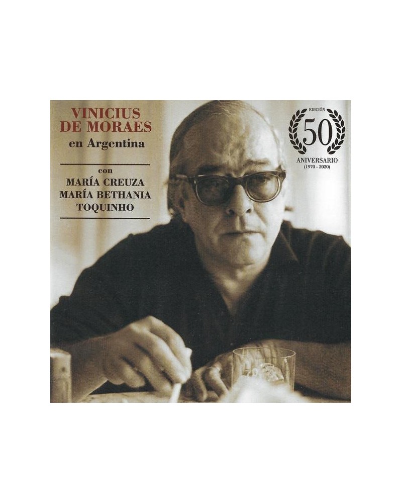 Vinicius de Moraes EN ARGENTINA: 50TH ANNIVERSARY CD $17.70 CD