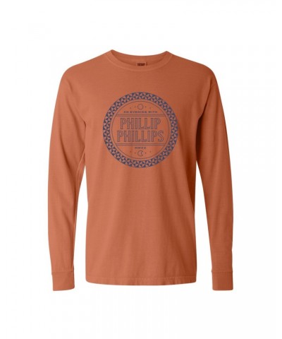 Phillip Phillips Pattern Long Sleeve Tee $14.99 Shirts