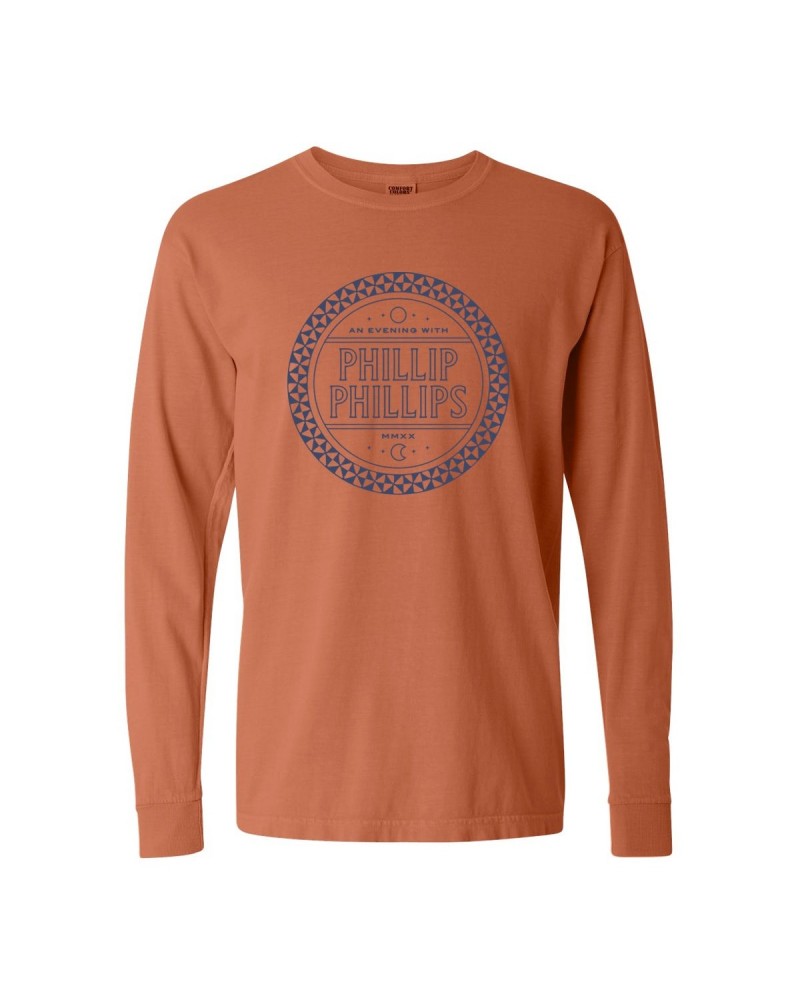 Phillip Phillips Pattern Long Sleeve Tee $14.99 Shirts