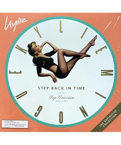 Kylie Minogue STEP BACK IN TIME: THE DEFINITIVE COLLECTION (2LP/GREEN VINYL) Vinyl Record $13.54 Vinyl