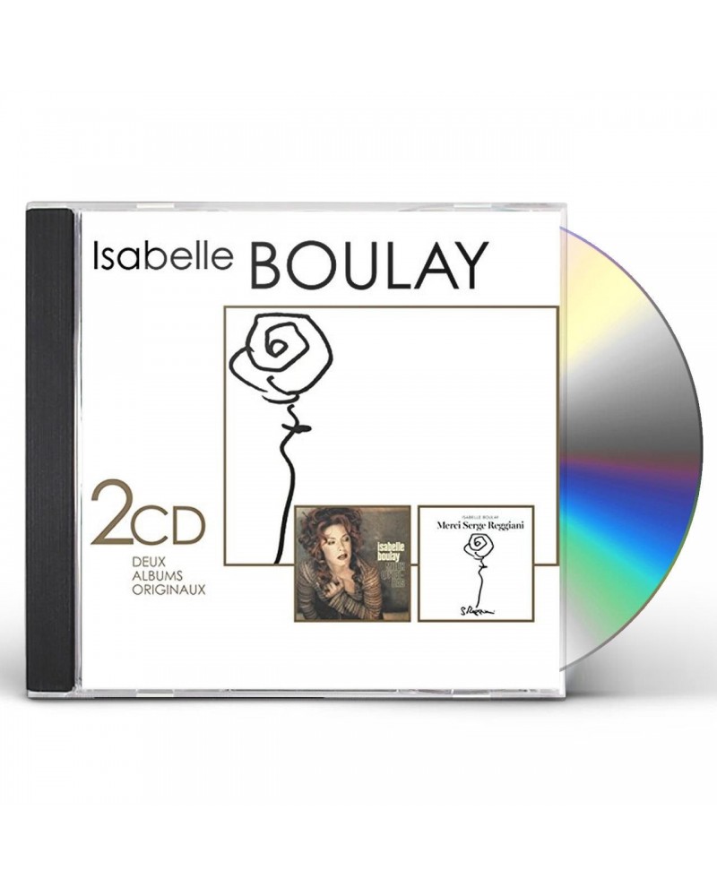 Isabelle Boulay MERCI SERGE REGGIANI / MIEUX QU'ICI BAS CD $8.49 CD