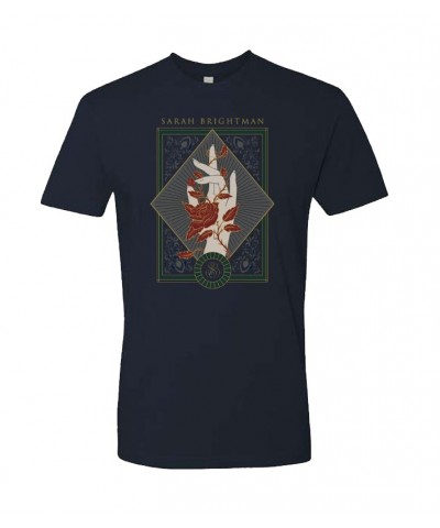 Sarah Brightman Unisex Navy Hand and Rose Tee $7.69 Shirts