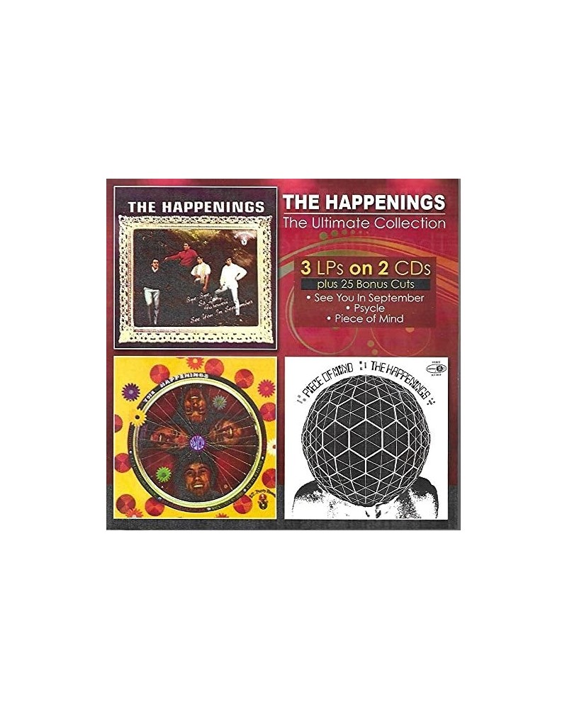 The Happenings Ultimate Collection / All Their Hits + 2 CD $26.40 CD