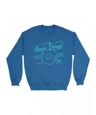 Music Life Sweatshirt | Spin Vinyl Sweatshirt $7.81 Sweatshirts