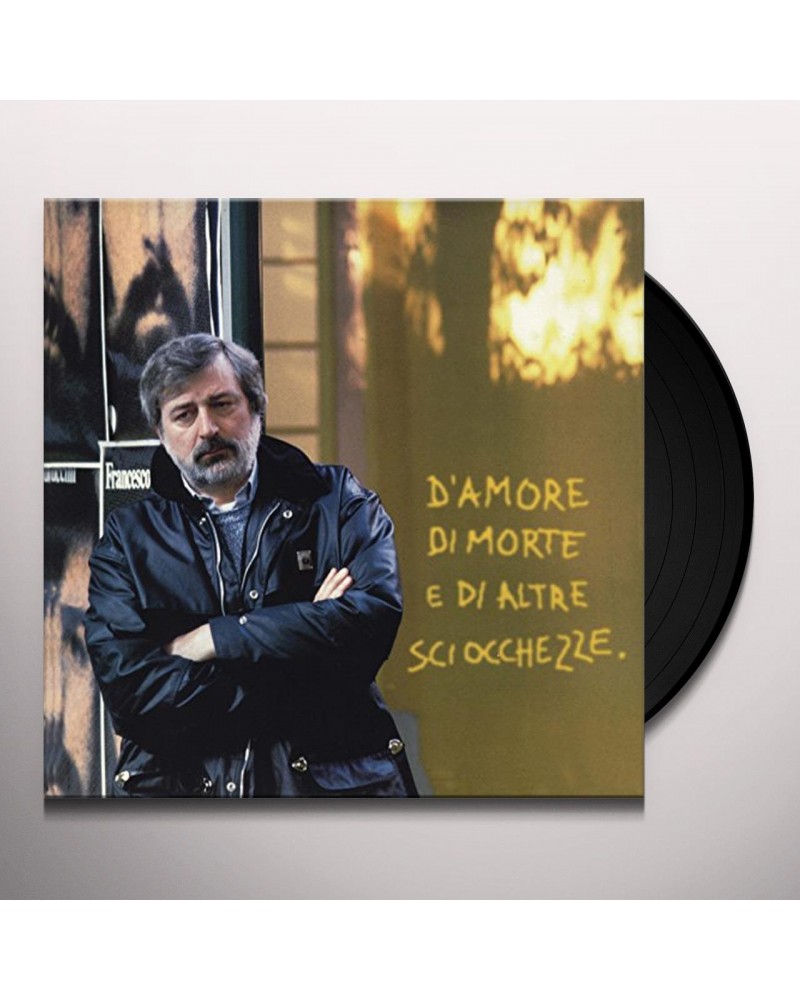 Francesco Guccini D'Amore Di Morte E Di Altre Sciocchezze Vinyl Record $5.04 Vinyl