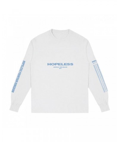 Halsey White Long Sleeve $10.10 Shirts