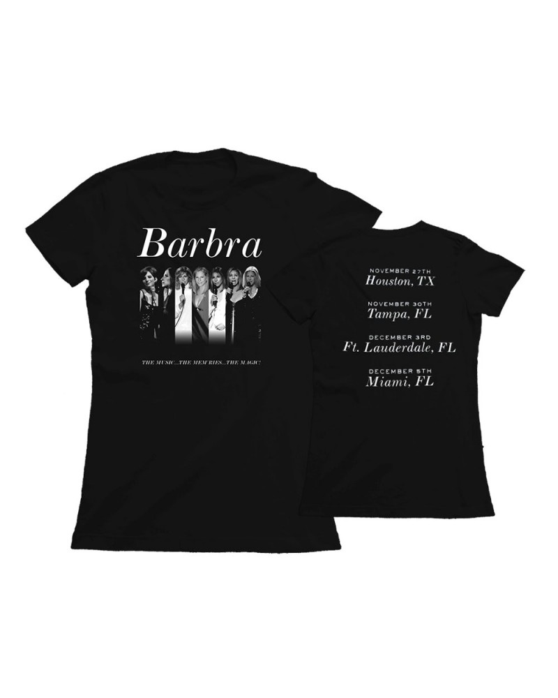 Barbra Streisand The Music The Mem'ries The Magic 2017 Tour T-Shirt 2 $18.44 Shirts