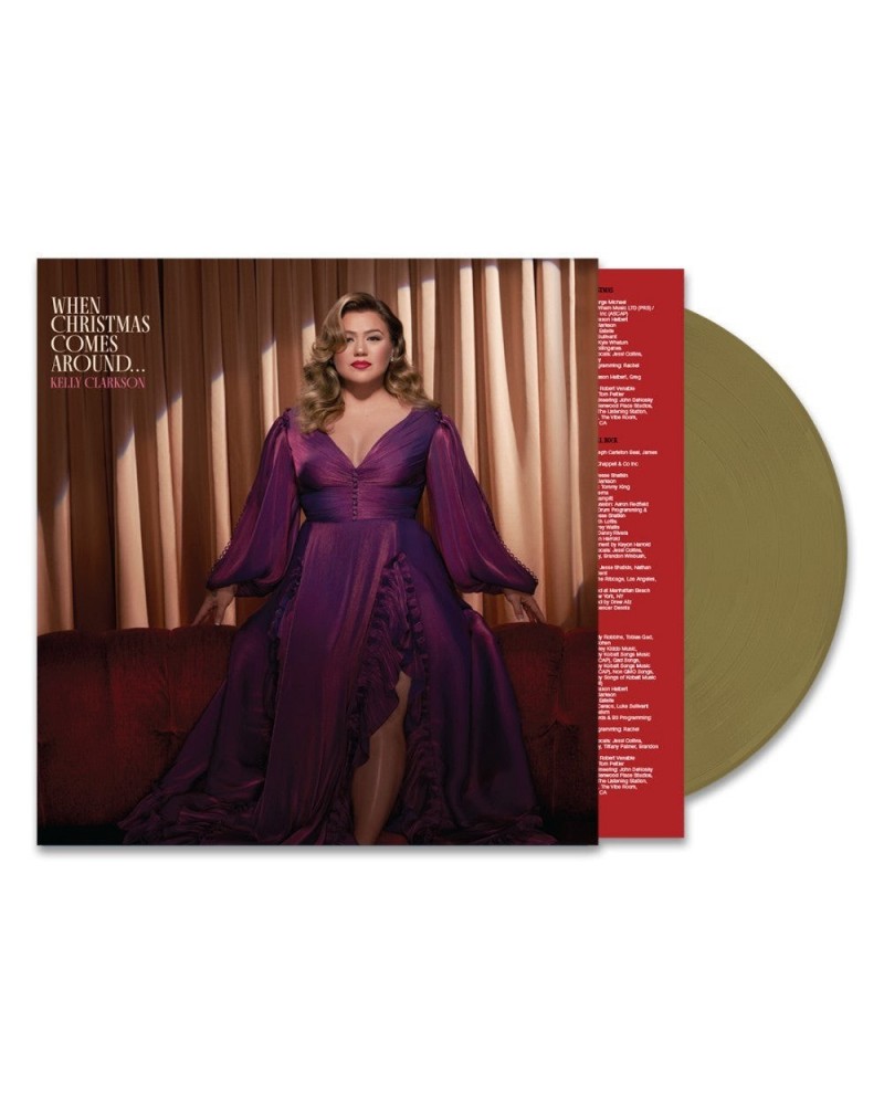 Kelly Clarkson When Christmas Comes Around… Standard Gold Vinyl $7.01 Vinyl