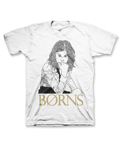 BØRNS Outline T-shirt $5.90 Shirts