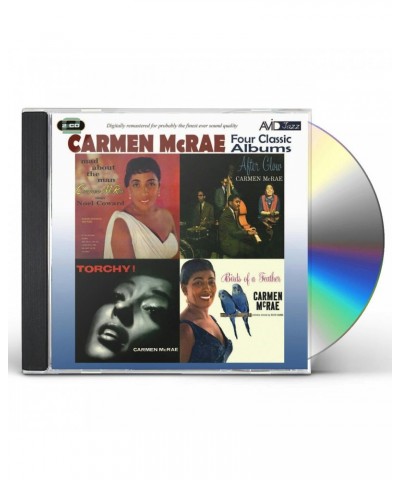 Carmen McRae 4 LPS-TORCHY / AFTERGLOW / MAD ABOUT MAN / BIRDS CD $12.45 CD