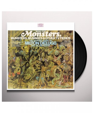 Milton Delugg & His Orchestra MUSIC FOR MONSTERS MUNSTERS MUMMIES & OTHER Vinyl Record $19.07 Vinyl