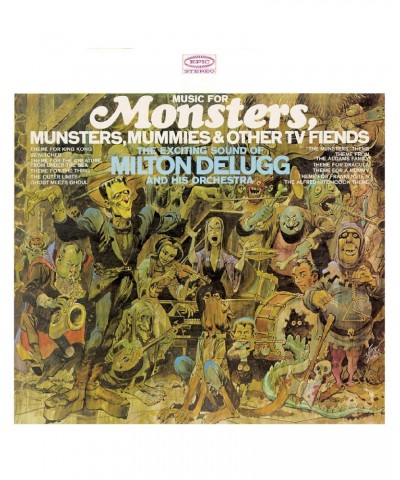 Milton Delugg & His Orchestra MUSIC FOR MONSTERS MUNSTERS MUMMIES & OTHER Vinyl Record $19.07 Vinyl