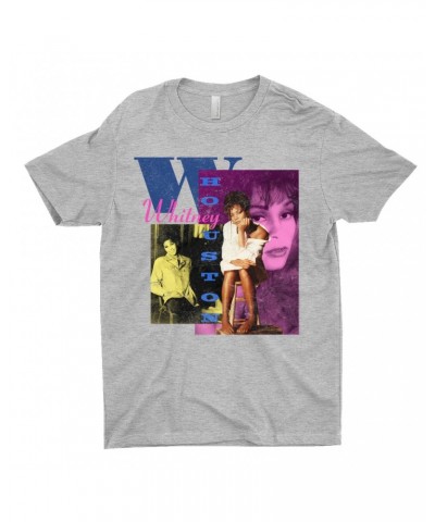 Whitney Houston T-Shirt | Colorful Collage Shirt $11.82 Shirts