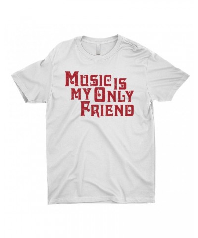 Music Life T-Shirt | Music Is My Friend Shirt $10.49 Shirts