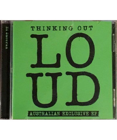 Ed Sheeran THINKING OUT LOUD: AUSTRALIAN EXCLUSIVE EP CD $6.71 Vinyl