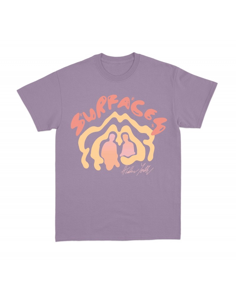 Surfaces Hidden Youth Lavender T-Shirt $5.87 Shirts