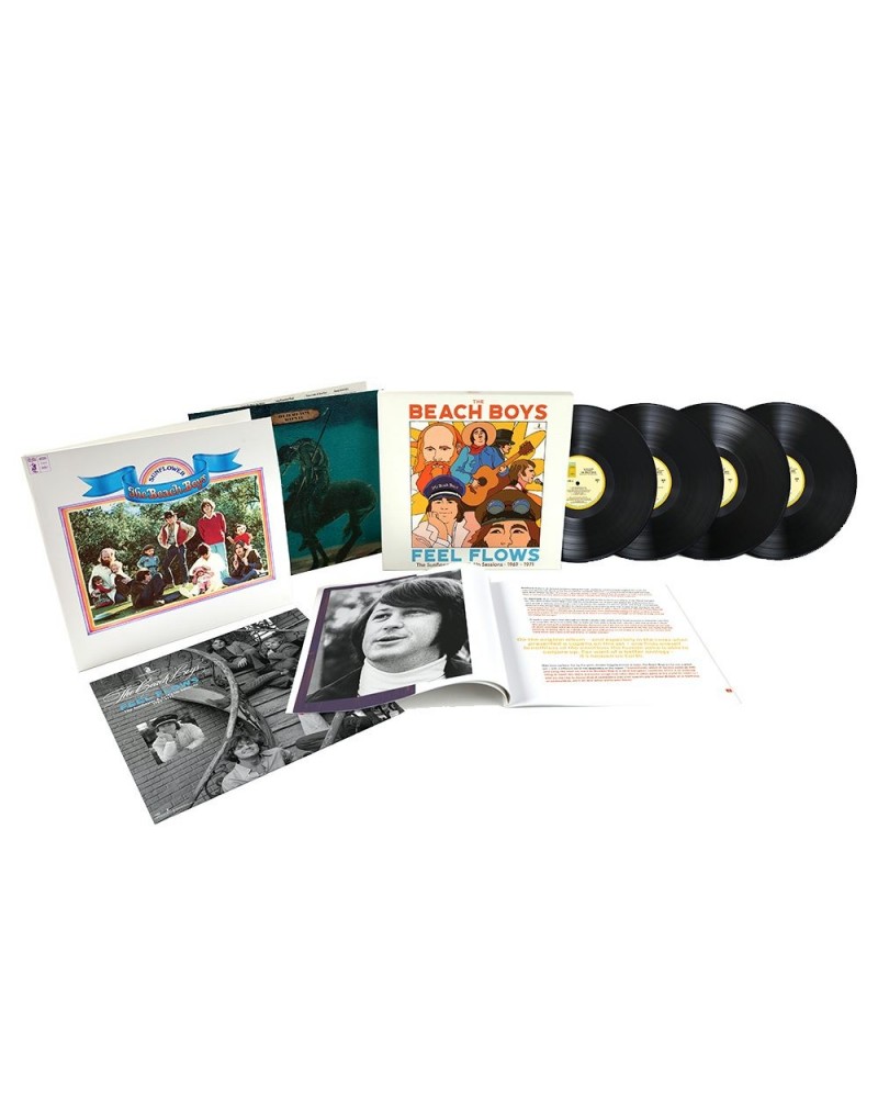 The Beach Boys Feel Flows: The Sunflower & Surf's Up Sessions 1969 - 1971 Black 4LP (Vinyl) $7.65 Vinyl