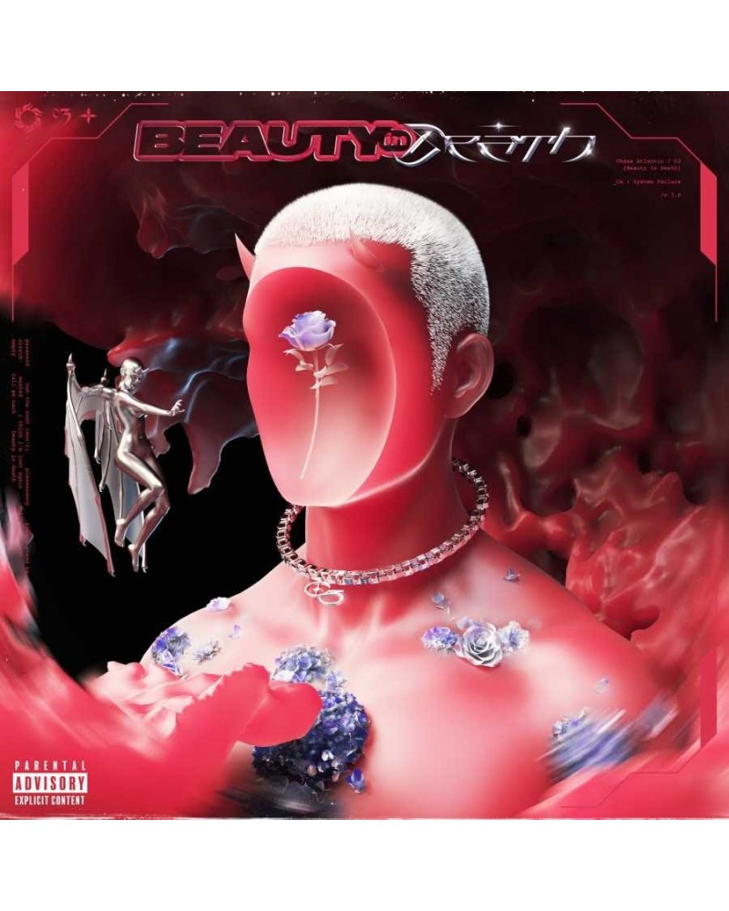 Chase Atlantic BEAUTY IN DEATH (RED & BLACK VINYL) Vinyl Record $4.85 Vinyl