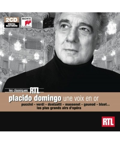 Plácido Domingo RTL: UNE VOIX EN OR GRANDS AIRS D CD $7.36 CD