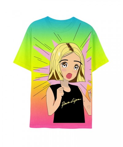 Dua Lipa Gradient Manga Tee $8.54 Shirts