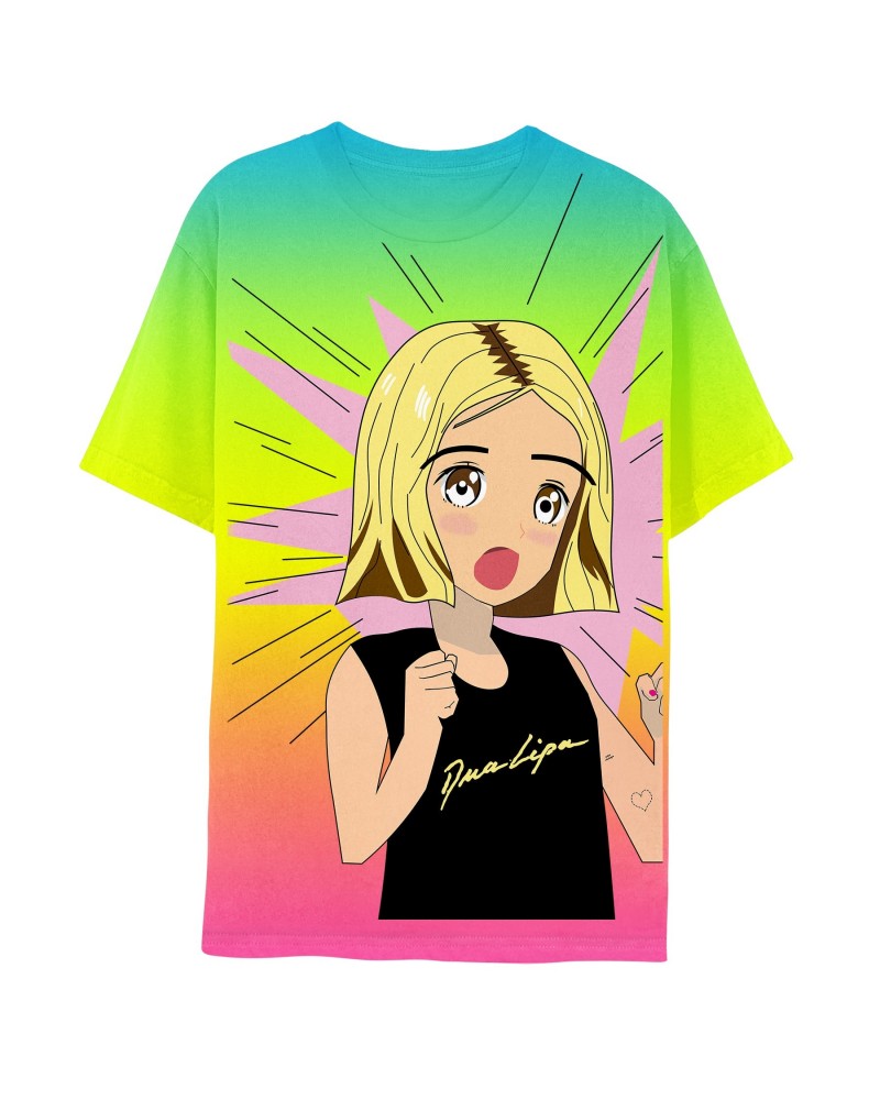 Dua Lipa Gradient Manga Tee $8.54 Shirts