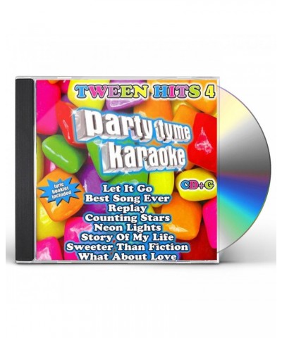 Party Tyme Karaoke Tween Hits 4 (8+8 Song CD+G) CD $9.25 CD