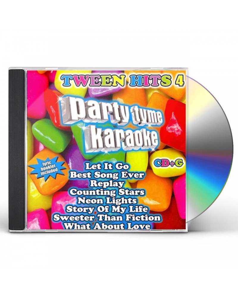 Party Tyme Karaoke Tween Hits 4 (8+8 Song CD+G) CD $9.25 CD