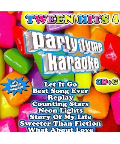 Party Tyme Karaoke Tween Hits 4 (8+8 Song CD+G) CD $9.25 CD