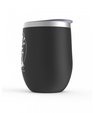 Music Life Wine Tumbler | Vitruvian Drummer Stemless Wine Tumbler $13.10 Drinkware