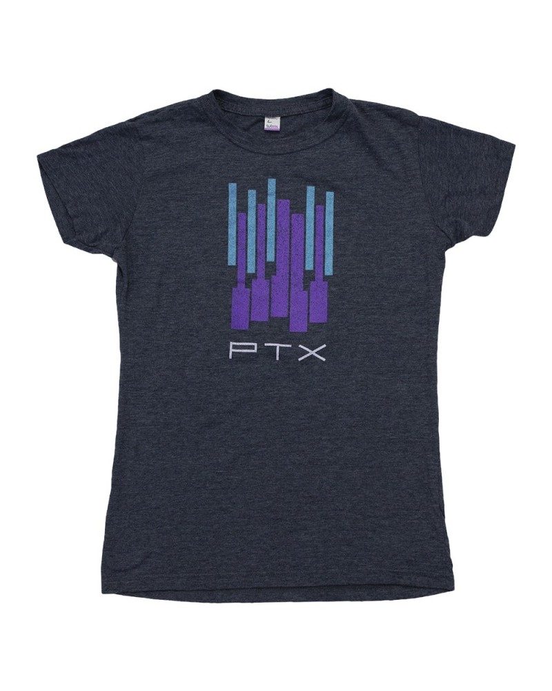 Pentatonix PTX Navy Keys Ladies Tee $5.03 Shirts