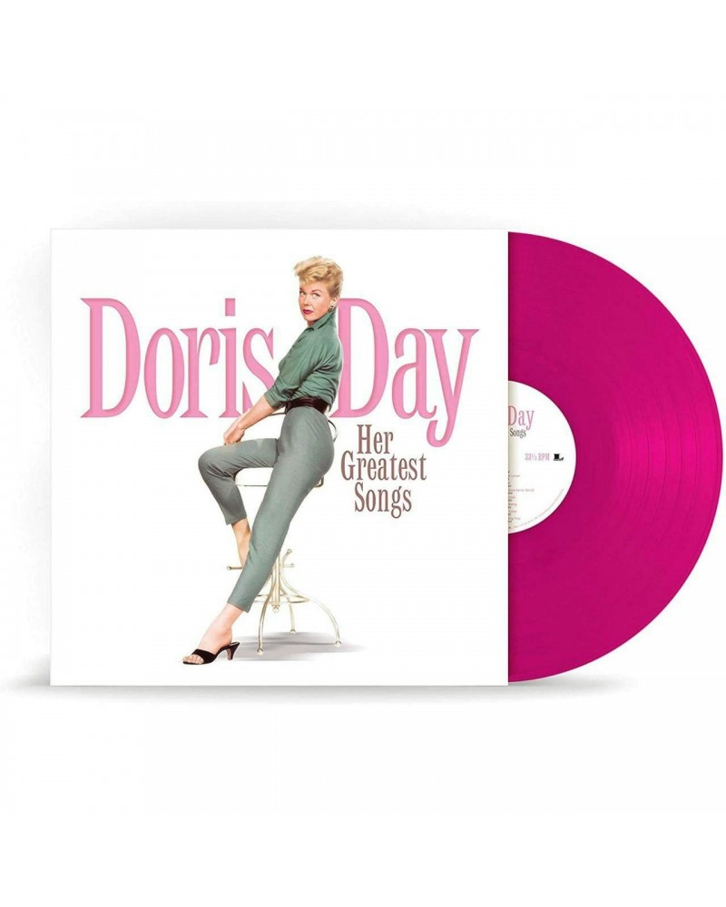 Doris Day LP Vinyl Record - Her Greatest Hits (Pink Vinyl) $6.59 Vinyl