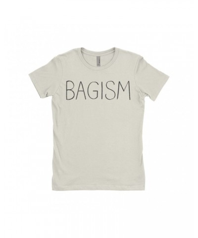 John Lennon Ladies' Boyfriend T-Shirt | Bagism Design Worn By Shirt $9.55 Shirts