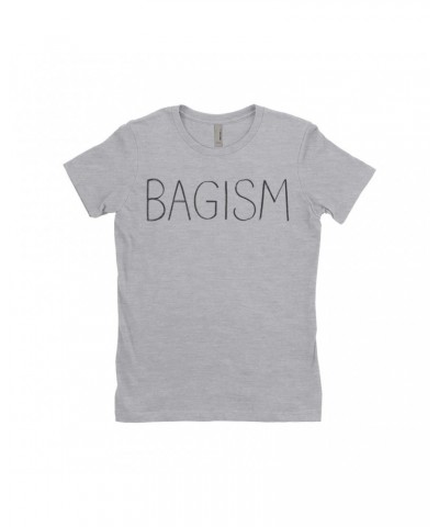 John Lennon Ladies' Boyfriend T-Shirt | Bagism Design Worn By Shirt $9.55 Shirts