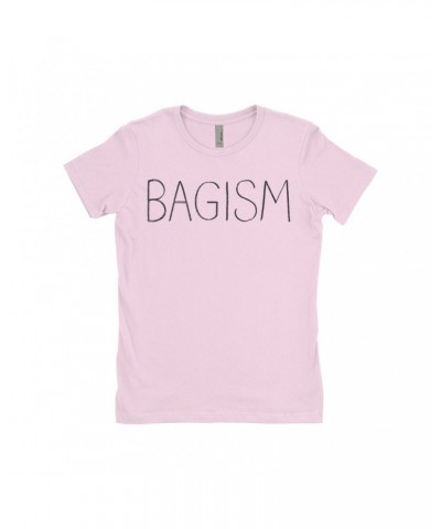 John Lennon Ladies' Boyfriend T-Shirt | Bagism Design Worn By Shirt $9.55 Shirts