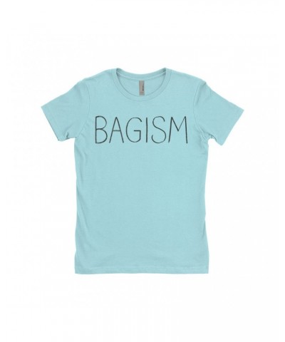 John Lennon Ladies' Boyfriend T-Shirt | Bagism Design Worn By Shirt $9.55 Shirts