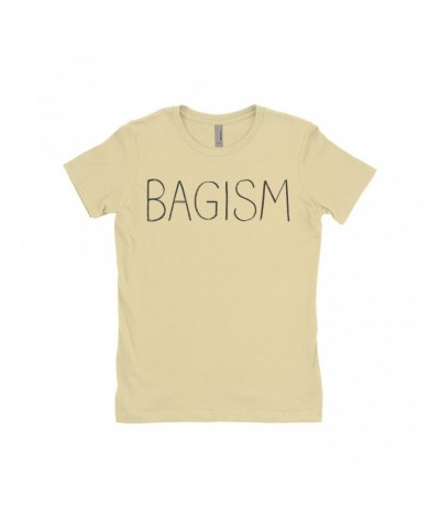 John Lennon Ladies' Boyfriend T-Shirt | Bagism Design Worn By Shirt $9.55 Shirts