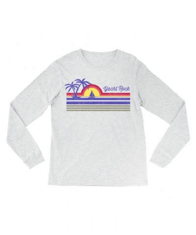 Music Life Long Sleeve Shirt | Yacht Rock Sunset Shirt $9.76 Shirts