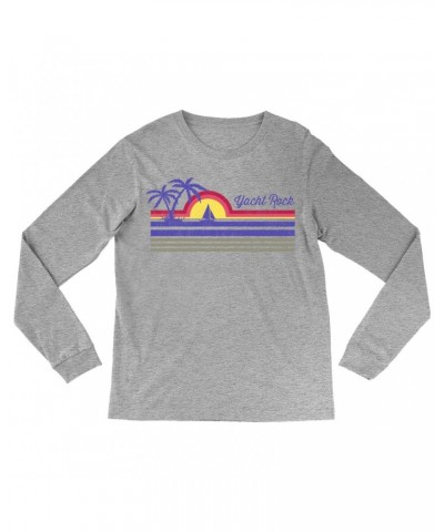 Music Life Long Sleeve Shirt | Yacht Rock Sunset Shirt $9.76 Shirts