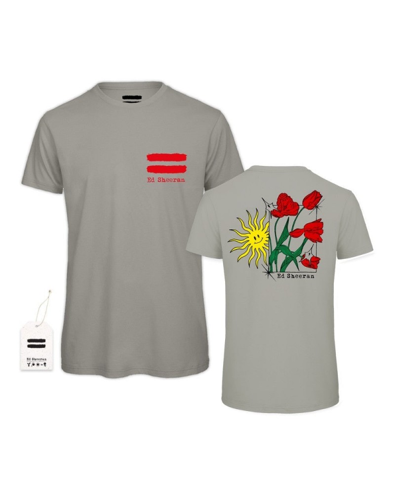 Ed Sheeran Sunshine and Flowers T-Shirt $20.13 Shirts