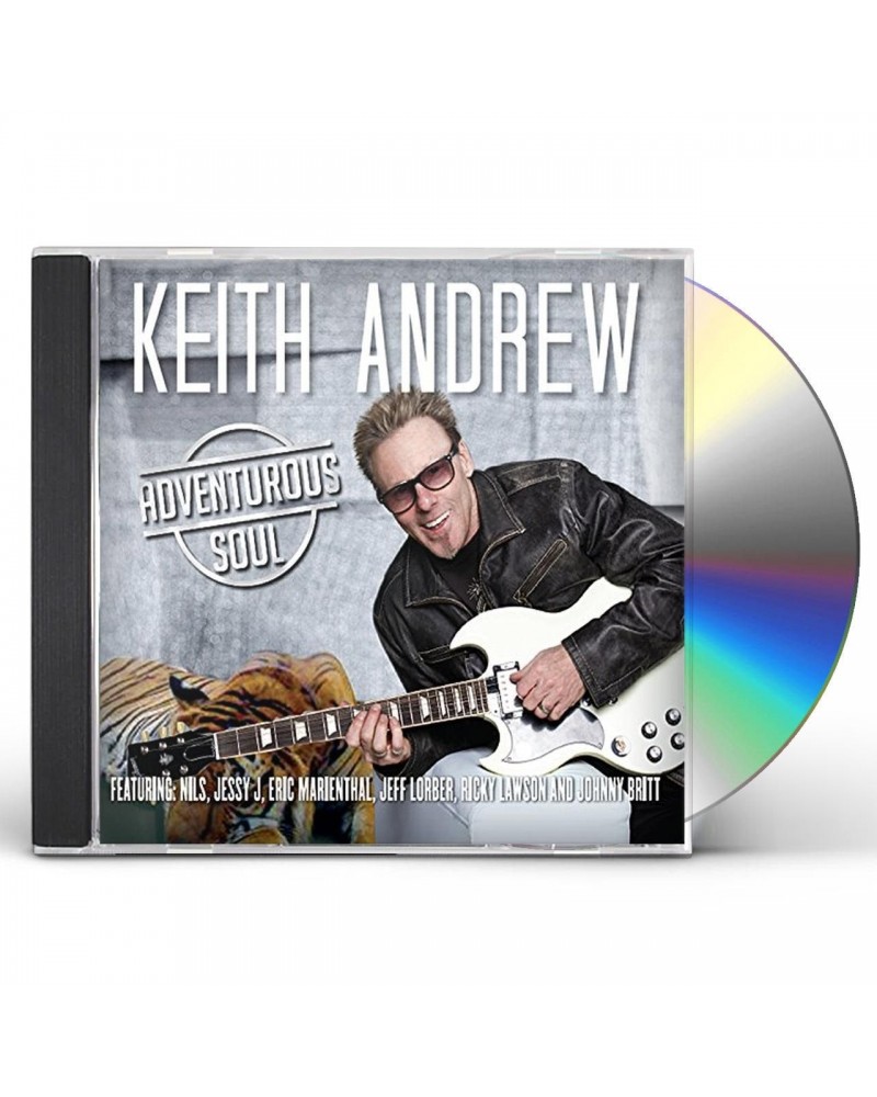 Keith Andrew ADVENTUROUS SOUL CD $15.95 CD